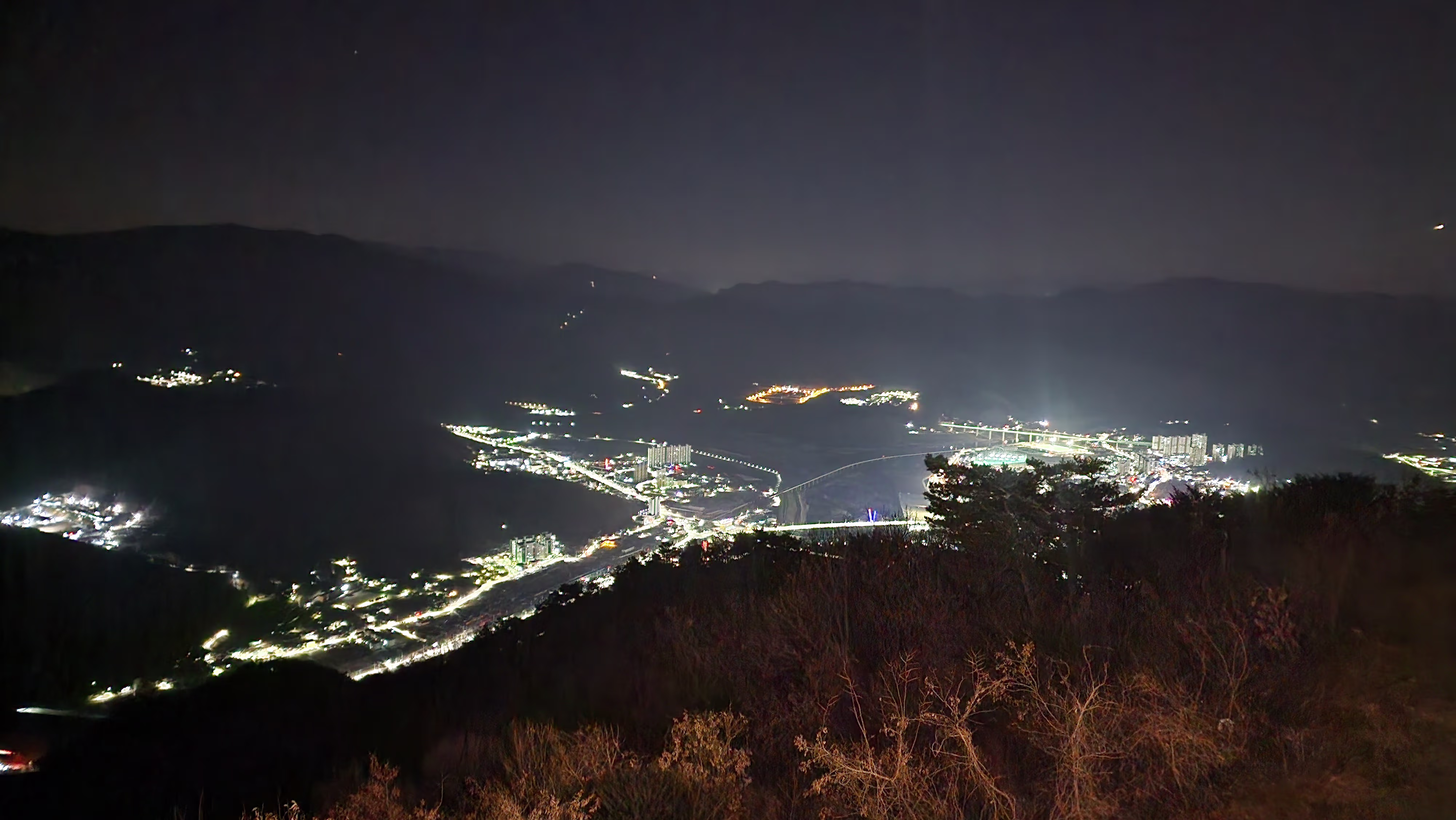 Night view of Yeongwol